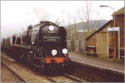 Steam Train at Dean Station